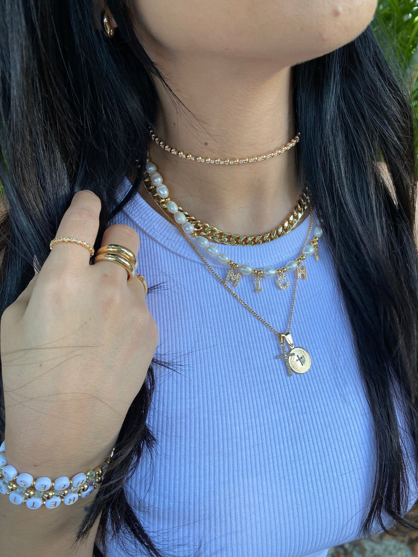 BLESSED PEARL NECKLACE