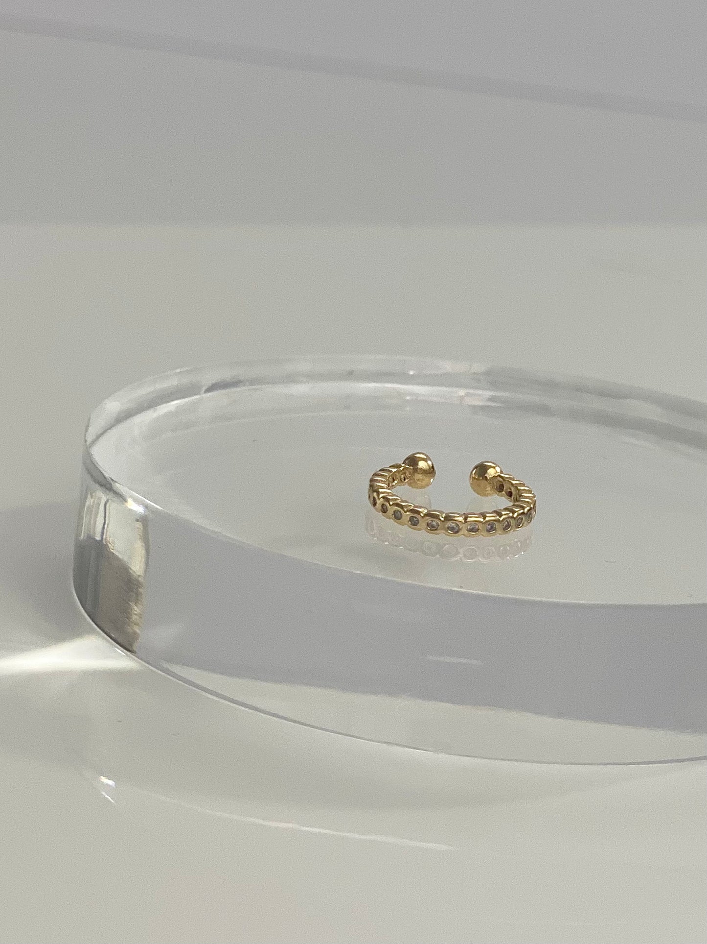 RHINESTONE EAR CUFF