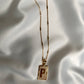 INITIAL PENDANT NECKLACE