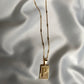 INITIAL PENDANT NECKLACE