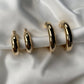 CHUNKY GOLD HOOPS