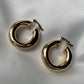 CHUNKY GOLD HOOPS