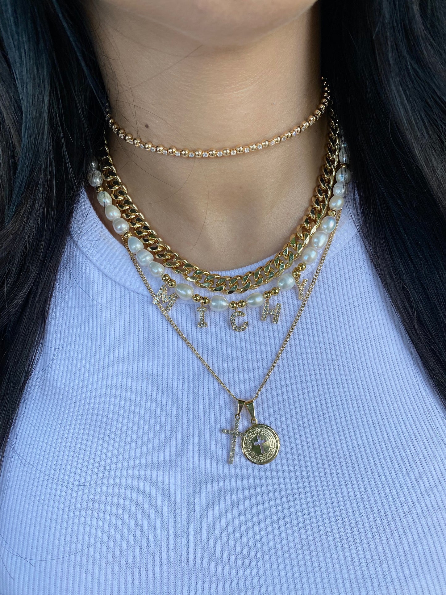 BLESSED PEARL NECKLACE
