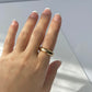CHUNKY SINGLE STONE RING