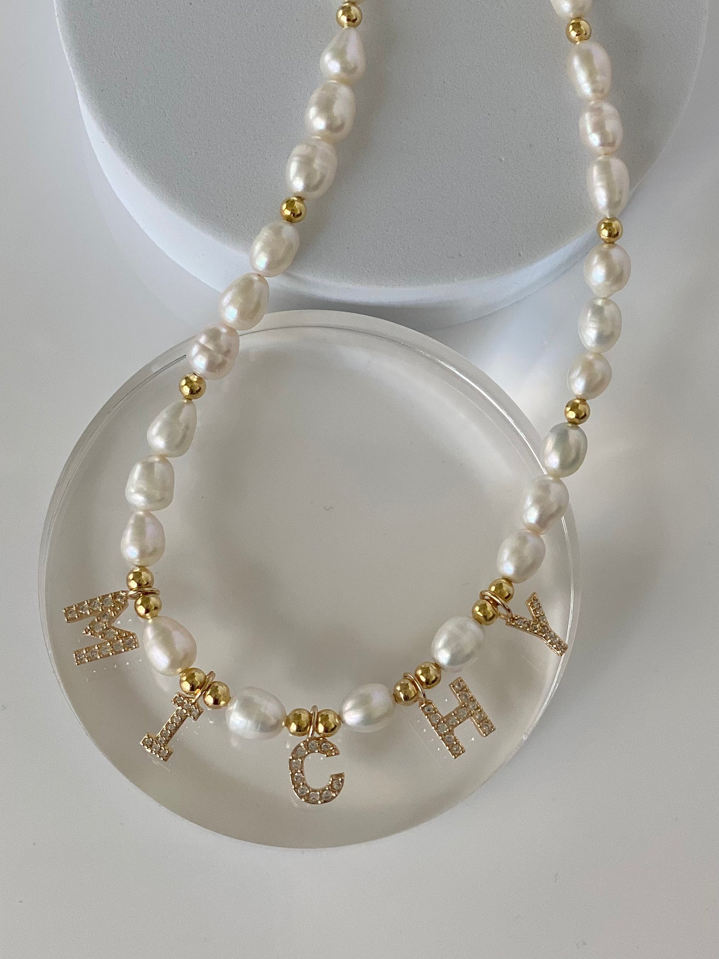 BLESSED PEARL NECKLACE