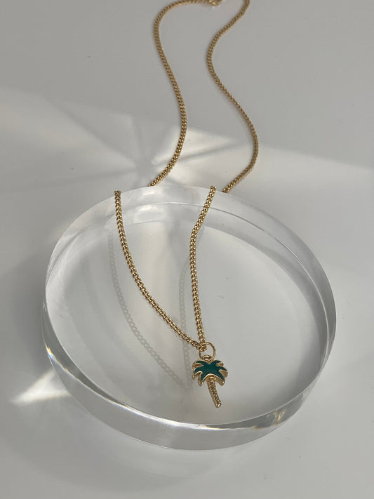 DAINTY PALM NECKLACE
