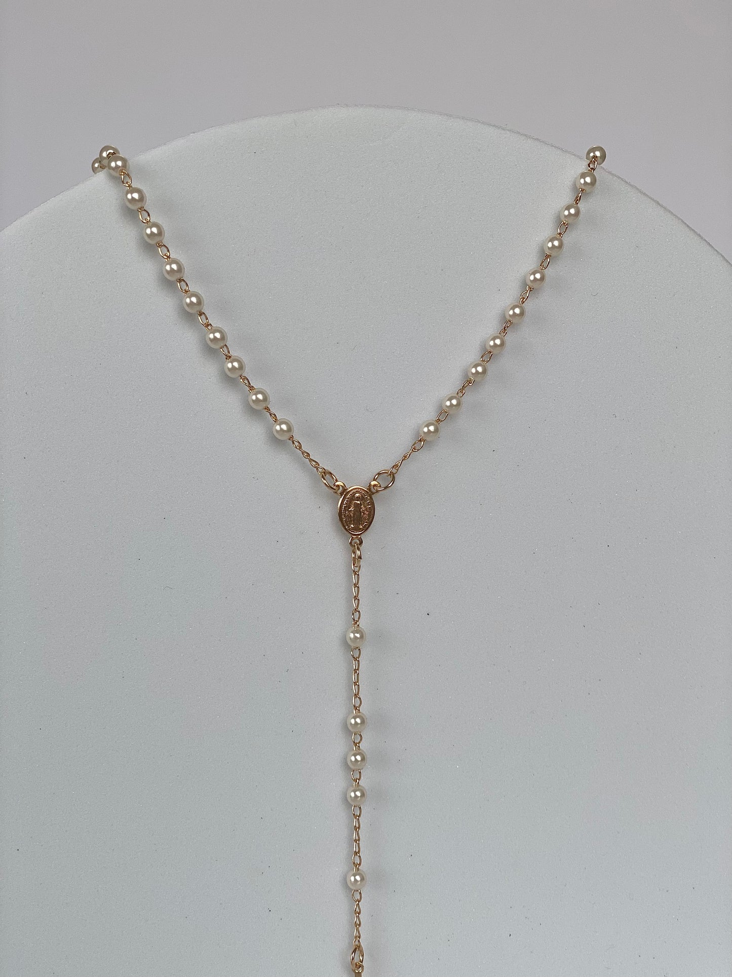 DAINTY PEARLY ROSARY