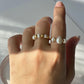TRINITY PEARLS RING
