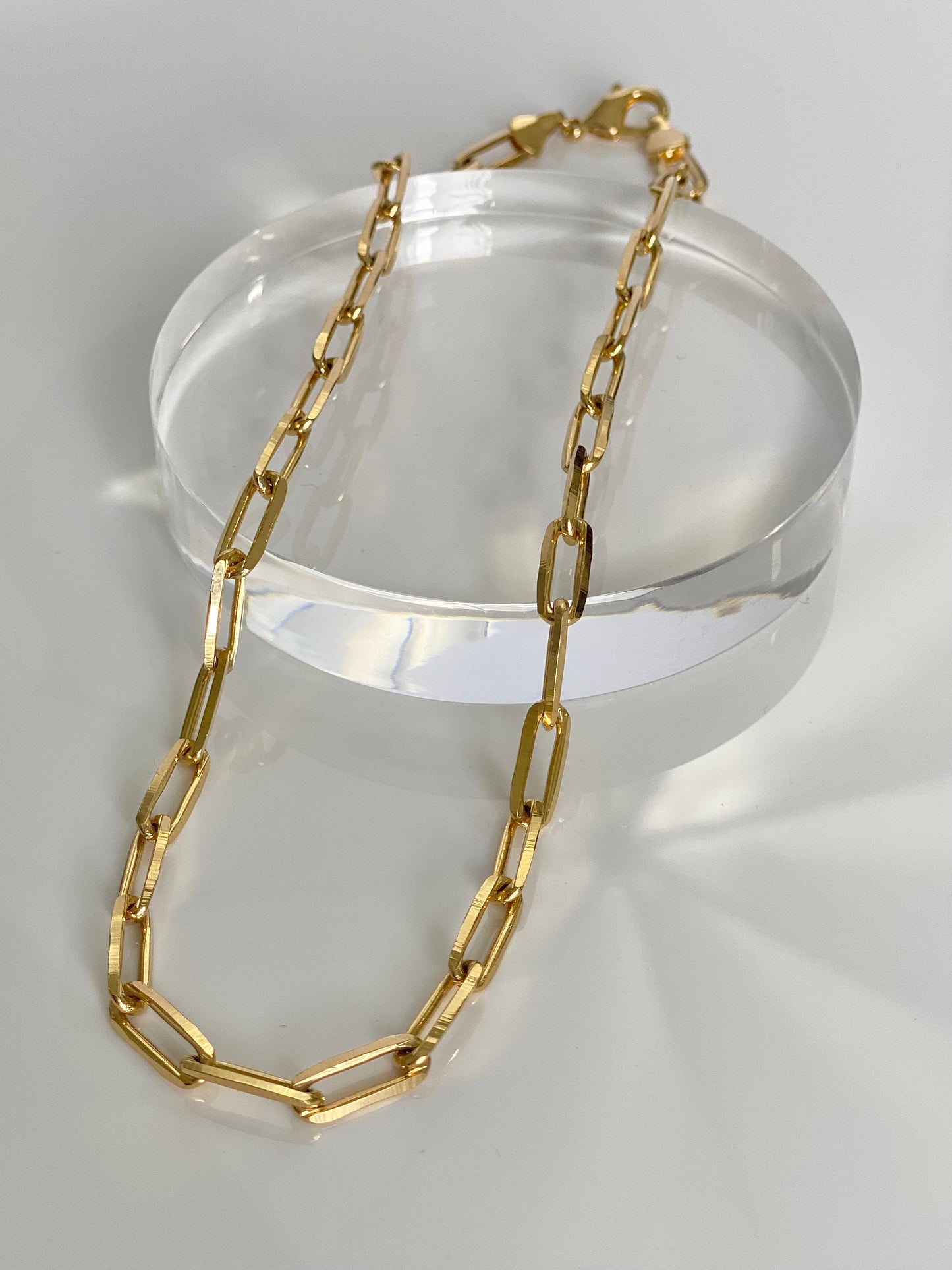 DIGNITY PAPERCLIP NECKLACE