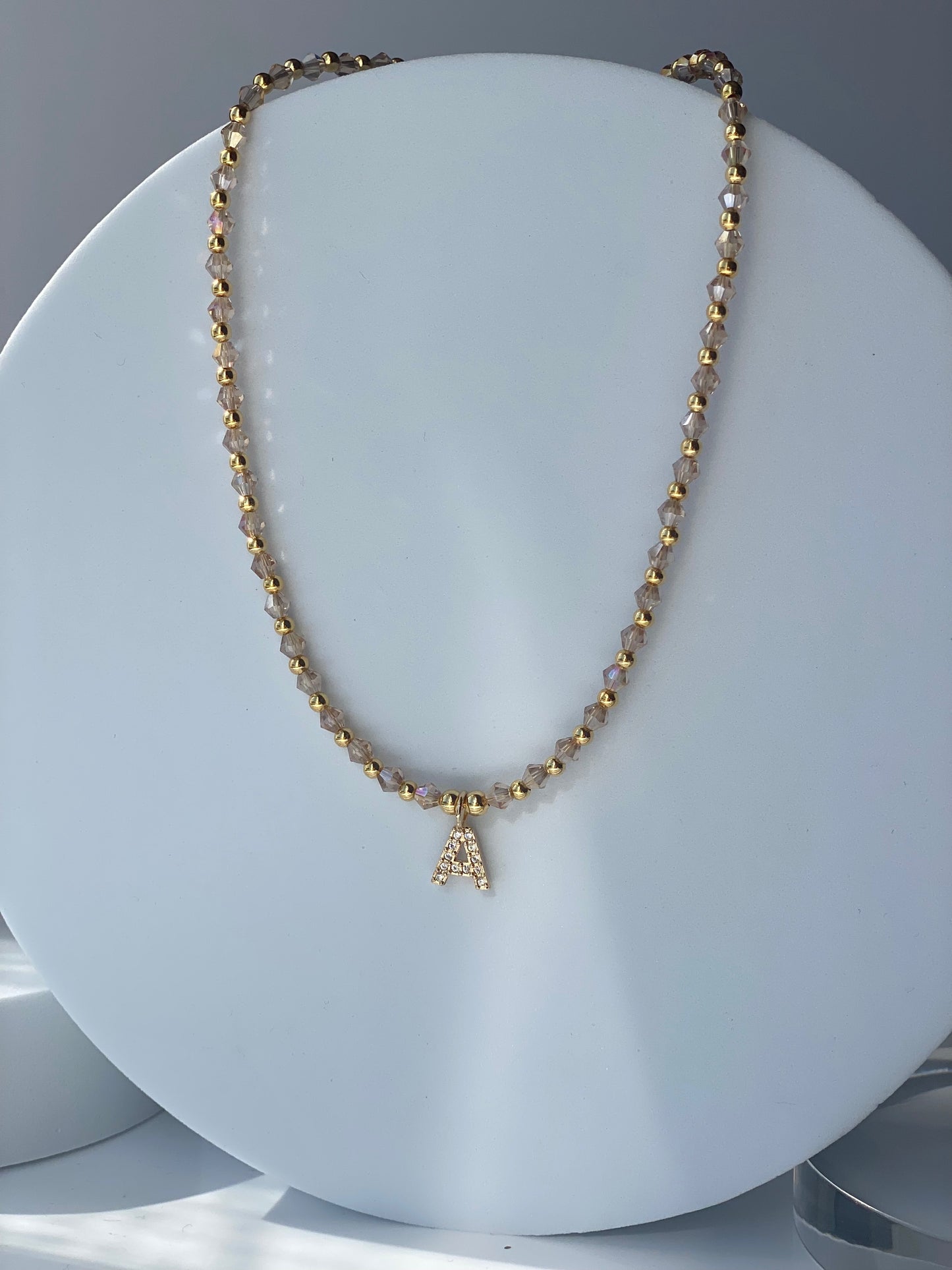 AURA CHAMPAGNE NECKLACE