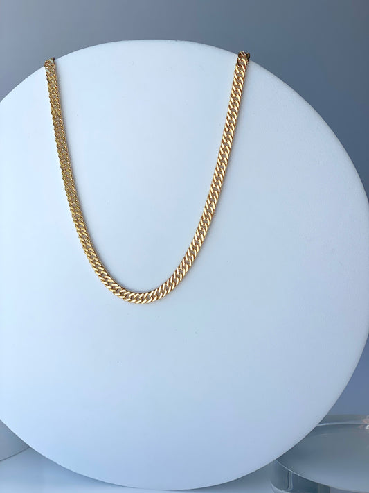 DOUBLE CUBAN CHAIN