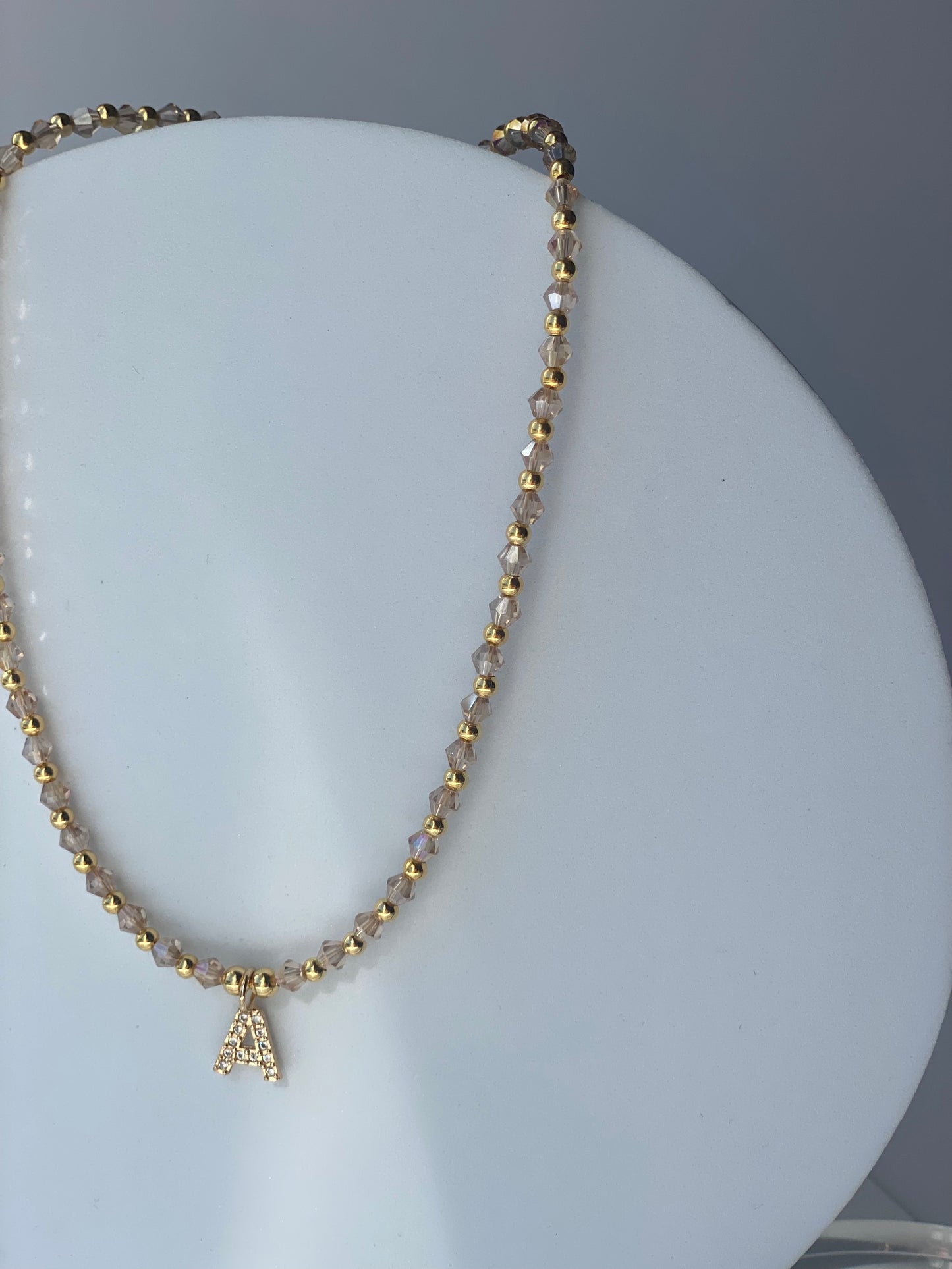 AURA CHAMPAGNE NECKLACE