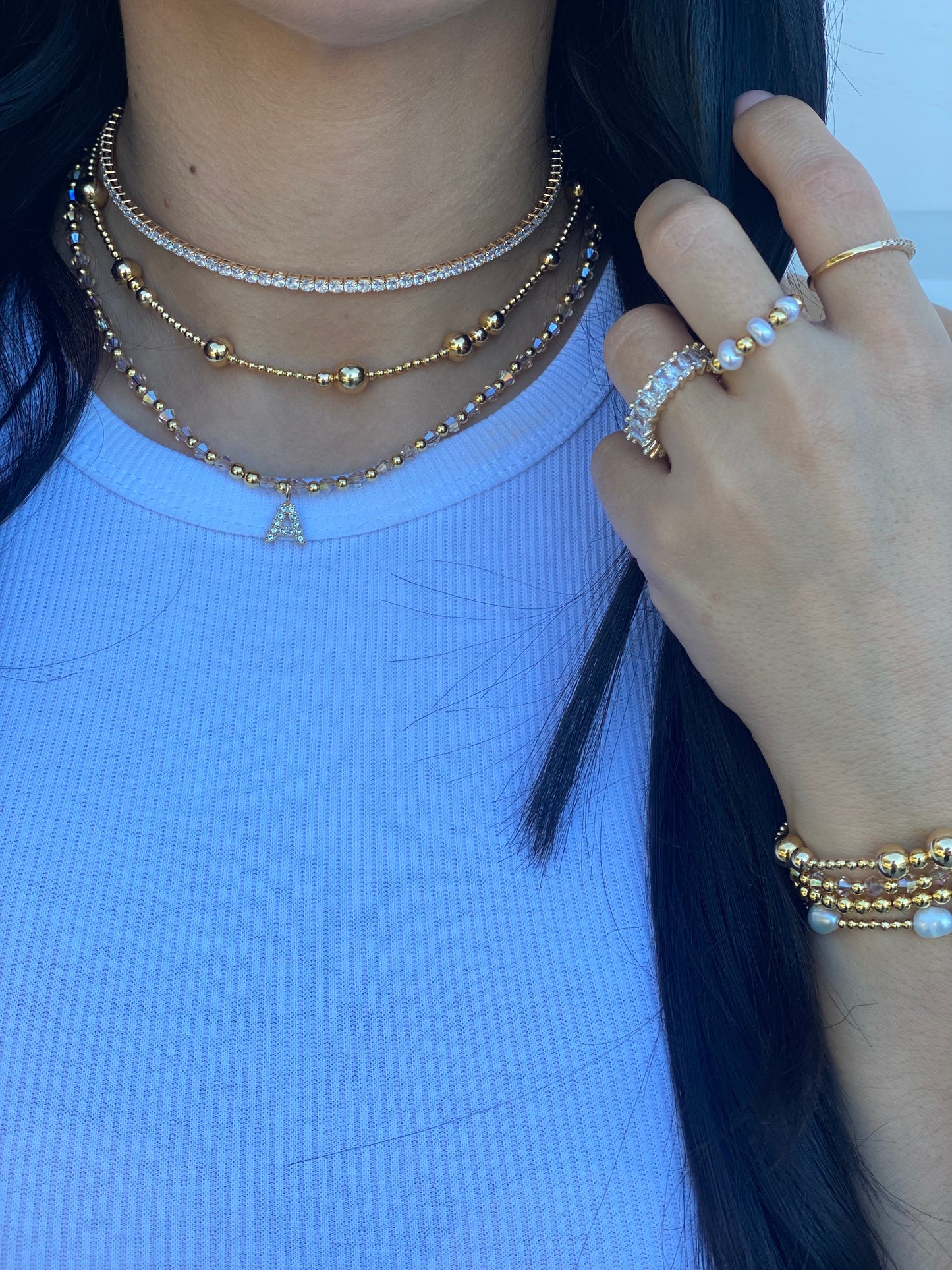 AURA ONYX NECKLACE