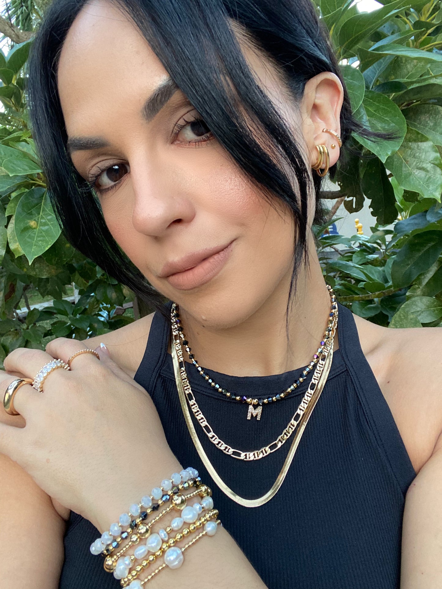 AURA ONYX NECKLACE