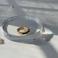 CHUNKY SINGLE STONE RING