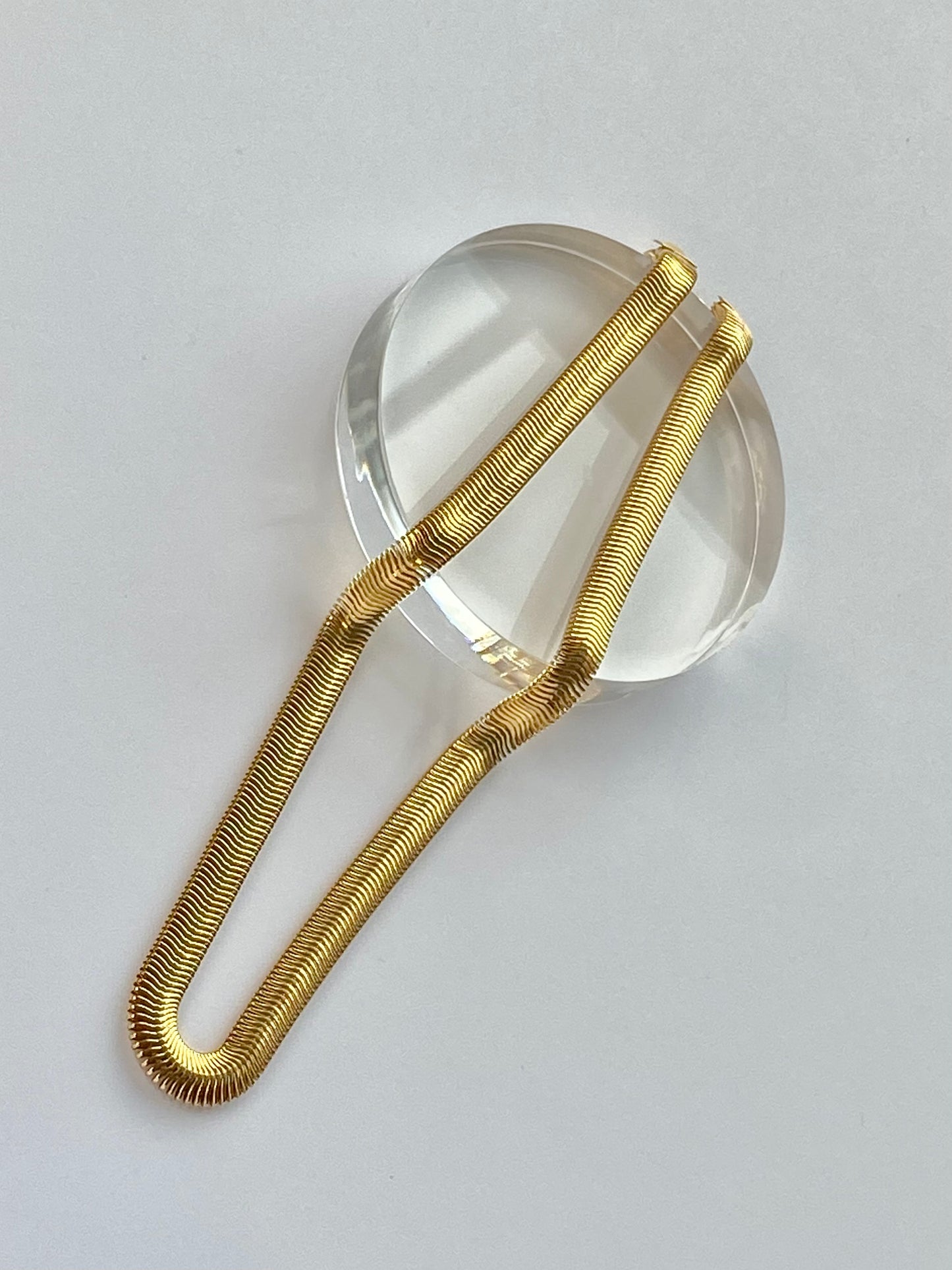 INTENT 8MM SNAKE NECKLACE