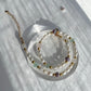 GEMSTONE PEARL NECKLACE