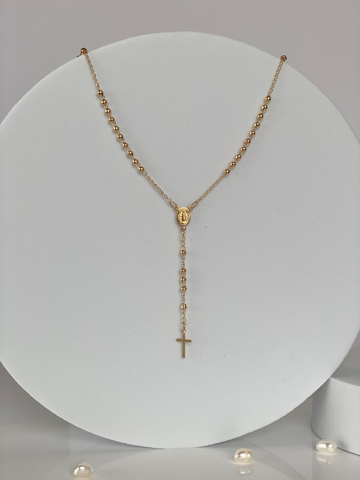GOLD DAINTY ROSARY