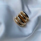 CHUNKY DOUBLE BAND RING
