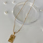 INITIAL PENDANT NECKLACE